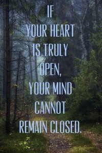 heart truly open